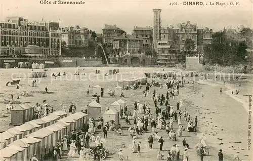AK / Ansichtskarte Dinard_35 La plage Cote d Emeraude 