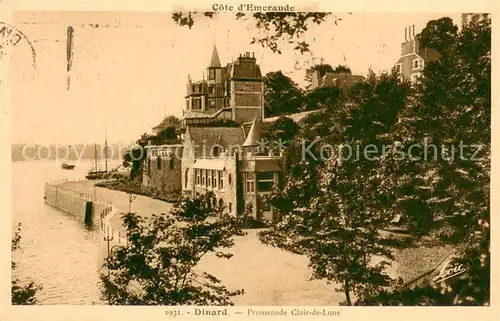 AK / Ansichtskarte Dinard_35 Promenade Clair de Lune Cote d Emeraude 
