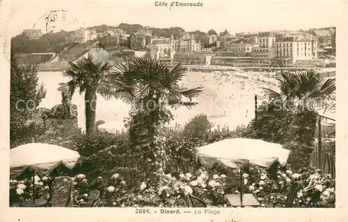 AK / Ansichtskarte Dinard_35 La plage Cote d Emeraude 