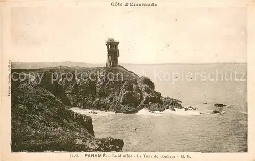 AK / Ansichtskarte Parame_St Malo Le Minihie Tour du Bonheur Cote d Emeraude 