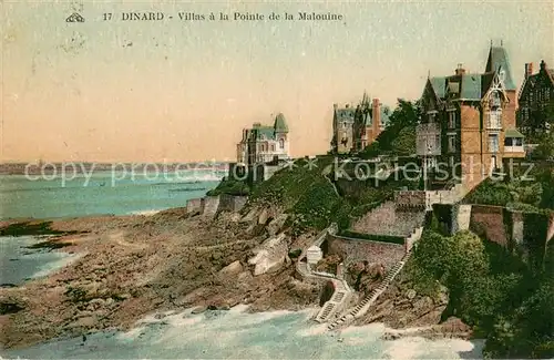 AK / Ansichtskarte Dinard_35 Villas a la Pointe de la Malouine Cote d Emeraude 