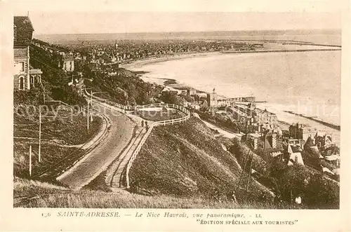 AK / Ansichtskarte Sainte Adresse Le Nice Havrais vue panoramique Sainte Adresse