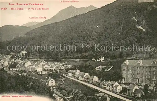 AK / Ansichtskarte Bareges Vue generale Bareges