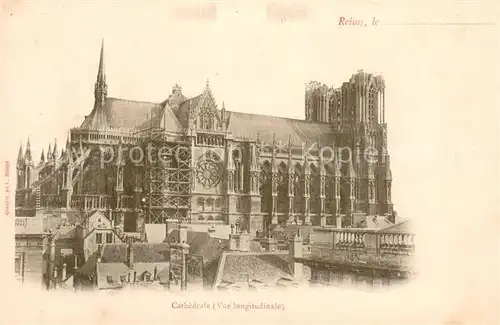 AK / Ansichtskarte Reims_51 La Cathedrale 