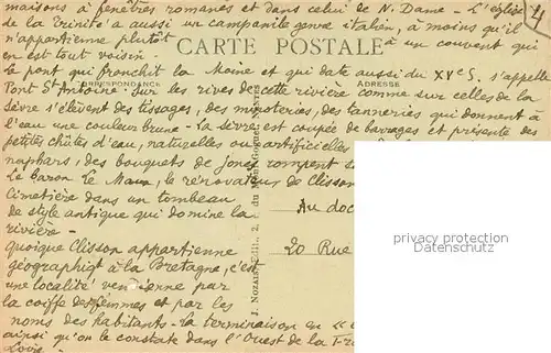 AK / Ansichtskarte Clisson Vue generale d apres une gravure ancienne Kuenstlerkarte Clisson