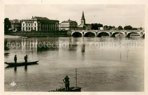 AK / Ansichtskarte Saumur Vue sur la Loire Saumur