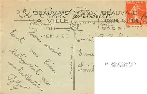 AK / Ansichtskarte Beauvais_60 Lycee Felix Faure Escalier d Honneur 