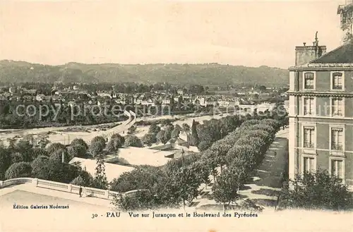 AK / Ansichtskarte Pau_64 Vue sur Jurancon et le Boulevard des Pyrenees 