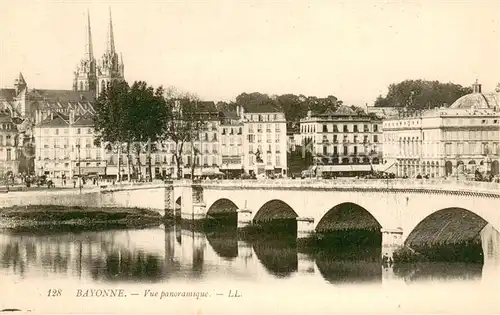 AK / Ansichtskarte Bayonne_64 Vue panoramique Pont 