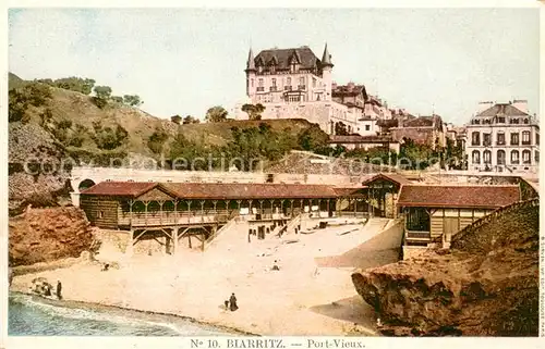 AK / Ansichtskarte Biarritz_Pyrenees_Atlantiques Port vieux Biarritz_Pyrenees