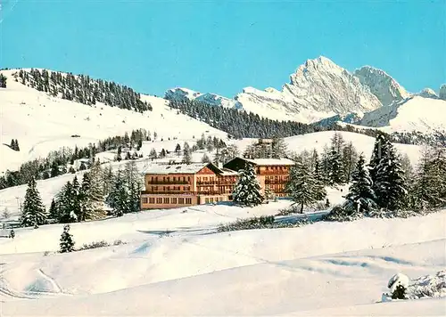 AK / Ansichtskarte Alpe_di_Siusi Hotel Steger Della Alpe_di_Siusi