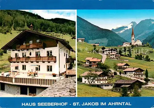 AK / Ansichtskarte St_Jakob_Ahrntal Haus Seeberhof  St_Jakob_Ahrntal