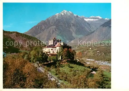 AK / Ansichtskarte Forst_Meran Hotel Restaurant Schloss Vorst Forst_Meran