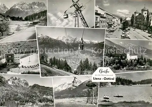 AK / Ansichtskarte Lienz_Tirol Seilbahnen Lienz Tirol