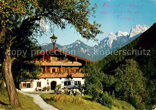 AK / Ansichtskarte Kufstein_Tirol Hotel Pension Berghof Pfandl Kufstein_Tirol