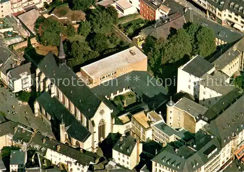 AK / Ansichtskarte Bonn_Rhein Fliegeraufnahme St. Remigiuskirche und Kloster Bonn_Rhein