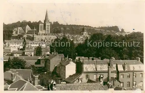 AK / Ansichtskarte Lisieux Cathedrale Saint Pierre et lEglise Saint Jacques prises du Point de Vue Lisieux