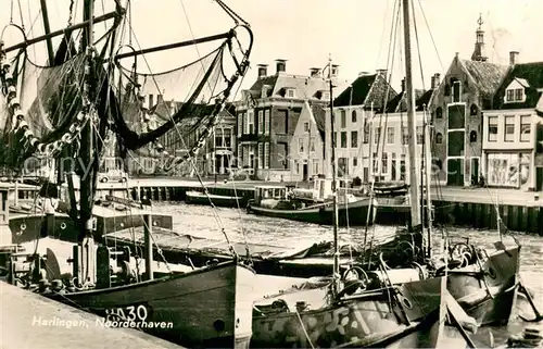 AK / Ansichtskarte Harlingen_Friesland Noorderhaven Harlingen_Friesland