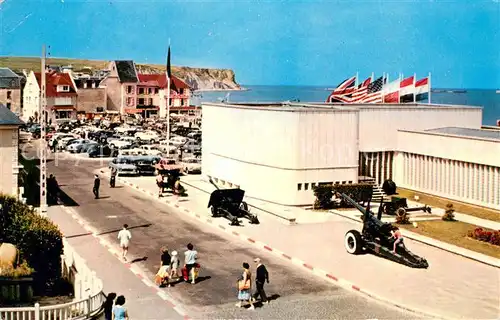 AK / Ansichtskarte Arromanches les Bains Le Musee Commemoratif du debarqueent du 6 Juin 1944 Ses Canons Arromanches les Bains