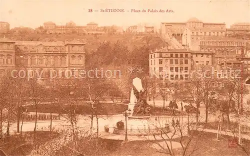 AK / Ansichtskarte Saint Etienne_42_Loire Place du Palais des Arts 