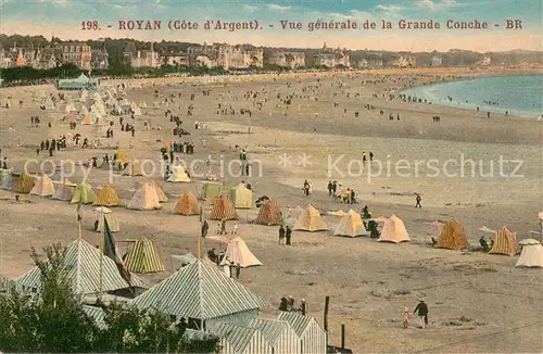 AK / Ansichtskarte Royan_17 Vue generale de la Grande Conche 