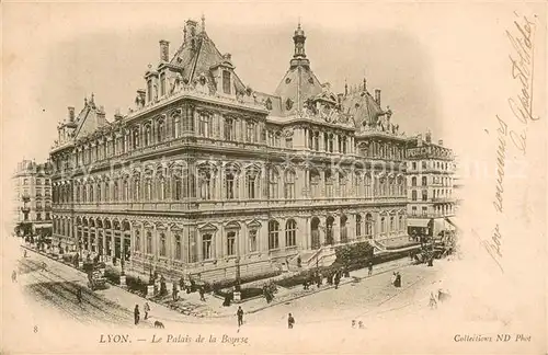 AK / Ansichtskarte Lyon_France Le Palais du la Bourse Lyon France