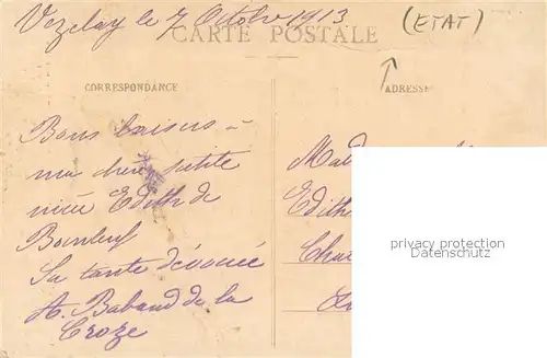 AK / Ansichtskarte Vezelay Predication de la 2e Croisade par Saint Bernard Vezelay