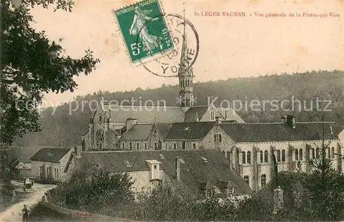 AK / Ansichtskarte Saint Leger Vauban Vue generale de la Pierre qui Vire Saint Leger Vauban