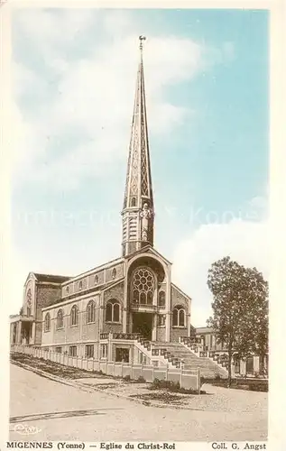AK / Ansichtskarte Migennes Eglise du Christ Roi Migennes