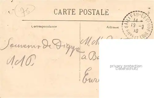 AK / Ansichtskarte Dieppe_76 Le jetee un jour de tempete 