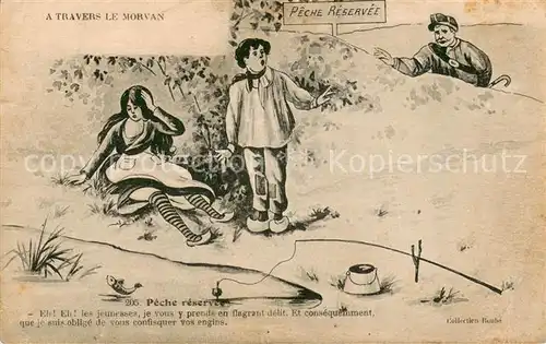 AK / Ansichtskarte Morvan_Le_(Region) Peche Reservee 