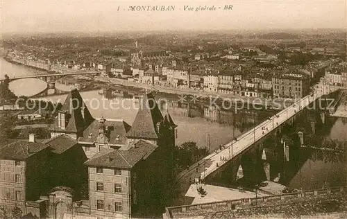 AK / Ansichtskarte Montauban_Tarn et Garonne Vue generale 