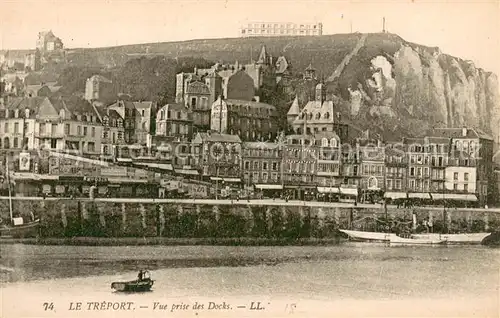 AK / Ansichtskarte Le_Treport Vue prise des Docks Le_Treport