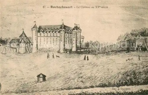 AK / Ansichtskarte Rochechouart Le Chateau Rochechouart