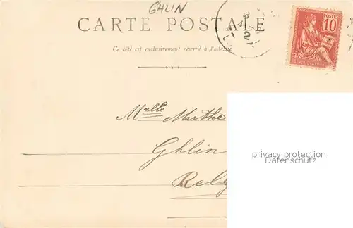 AK / Ansichtskarte Ghlin Salle des Theses Ghlin