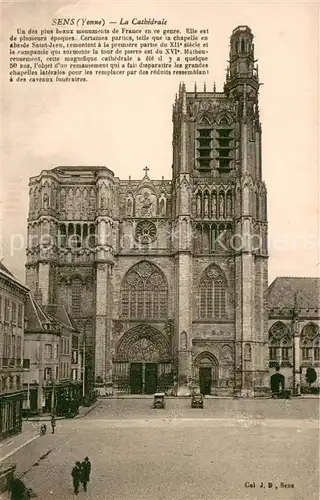 AK / Ansichtskarte Sens_89 La Cathedrale 