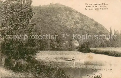 AK / Ansichtskarte Harcourt_Thury Harcourt Aux bords de l Orne Mont Saint Gaillard 