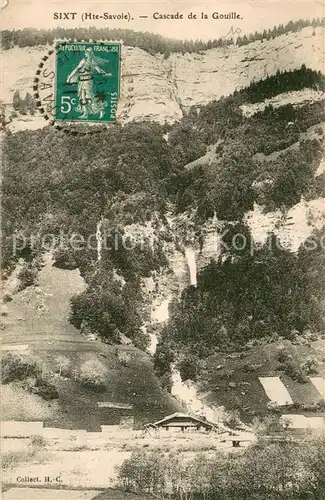 AK / Ansichtskarte Sixt Fer a Cheval Cascade de la Gouille Sixt Fer a Cheval