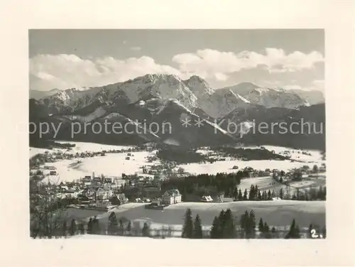 AK / Ansichtskarte Zakopane Winterpanorama Zakopane