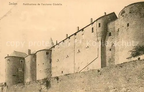 AK / Ansichtskarte Sedan_Ardennes Fortifications de lancienne Citadelle Sedan Ardennes