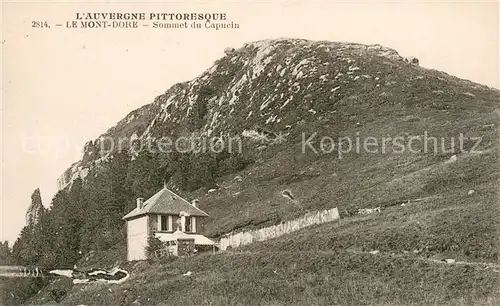 AK / Ansichtskarte Le_Mont Dore_Puy_de_Dome Sommet du Capucin Le_Mont Dore_Puy_de_Dome