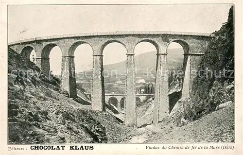 AK / Ansichtskarte La_Mure Viaduc du Chemin de fer de la Mure La_Mure