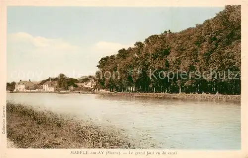 AK / Ansichtskarte Mareuil le Port Le grand Jard vu du canal Mareuil le Port