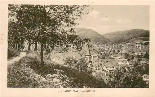AK / Ansichtskarte Sainte Marie aux Mines_Haut_Rhin Panorama Sainte Marie aux Mines_Haut