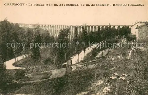 AK / Ansichtskarte Chaumont_41 sur Loire Le viaduc Route de Semoutier 