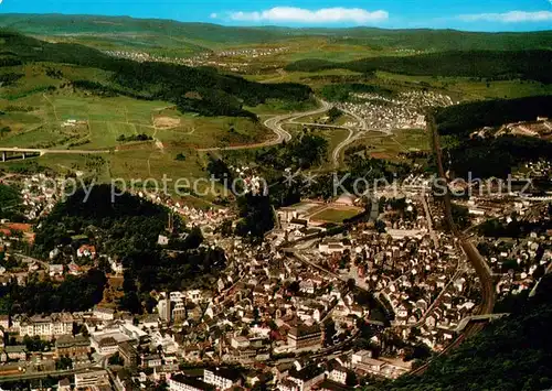 AK / Ansichtskarte Dillenburg Fliegeraufnahme Oranierstadt Dillenburg