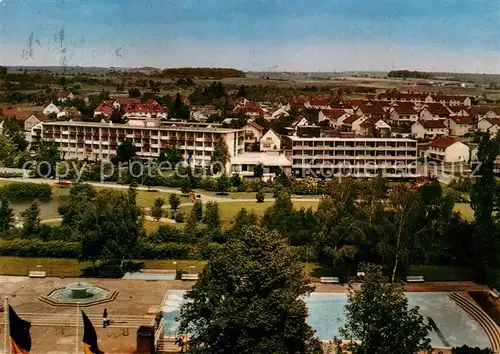 AK / Ansichtskarte Bad_Rappenau Kraichgau Sanatorium Schwimmbad Bad_Rappenau