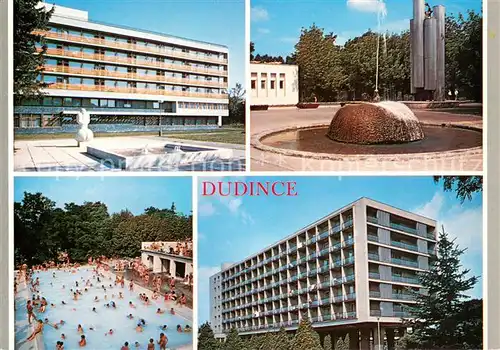 AK / Ansichtskarte Dudince Freibad Dudince