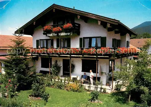 AK / Ansichtskarte Ruhpolding Haus der Wanderer Ruhpolding
