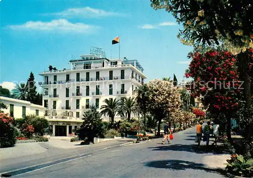 AK / Ansichtskarte Bordighera Corso Italia e Albergo Jolanda Bordighera